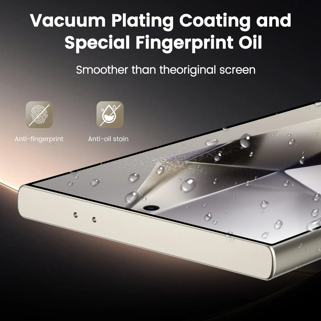 For Samsung S25Edge/S25U/S24+/S23/S22+ 2.5D9HDust-Free Cabin Anti-PeepingPrivacy Toughened Screen Protector Anti-Fall Dust-Proof Tidesmit