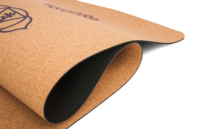 Dark Printing Yoga Fitness Mat Suede Rubber Non-slip Health Yoga Flower Mat Factory Outlet Practice Mat With Ncie Design