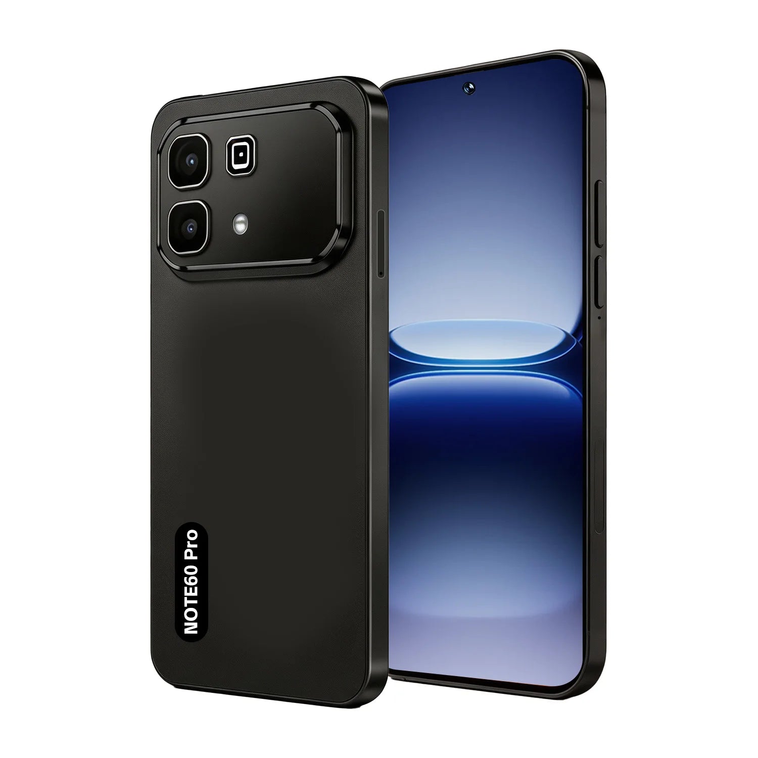 Note 60 Pro 5G smartphone with 108MP camera and 7800mAh battery showing advanced Android 15 interface
