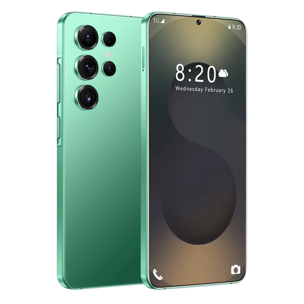 Smart Phone 2025 Cellphone S25 Ultra 7inch Unlocked Dual Card 5G Phones Android 14.0 Mobile Phones Tidesmit