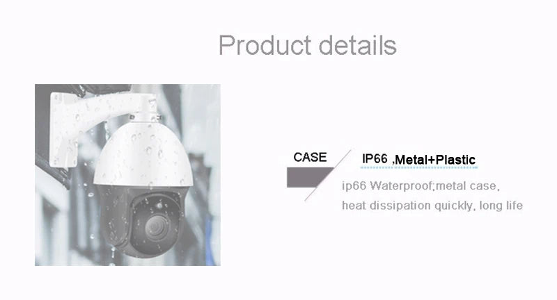 Metal Laser Infrared Full Color Auto Tracking Cruise 8MP 4K 60X Optical Zoom 360° POE PTZ High Speed Dome Surveillance IP Camera