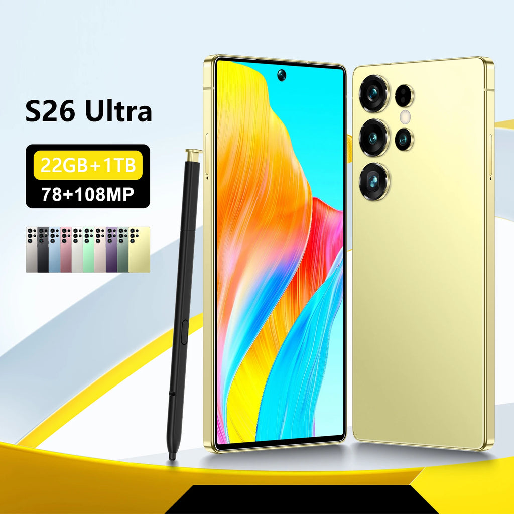 Tidesmit 5G Android Smartphone: 7.3-Inch Display, 22GB RAM, 1TB Storage Tidesmit