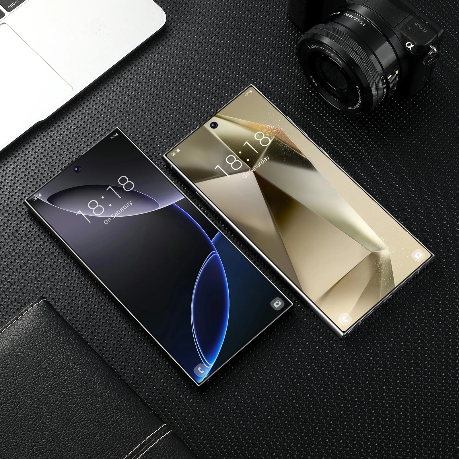 Tidesmit 5G Smartphone, 7.3-inch AMOLED, 108MP Camera, 256GB, Unlocked Tidesmit