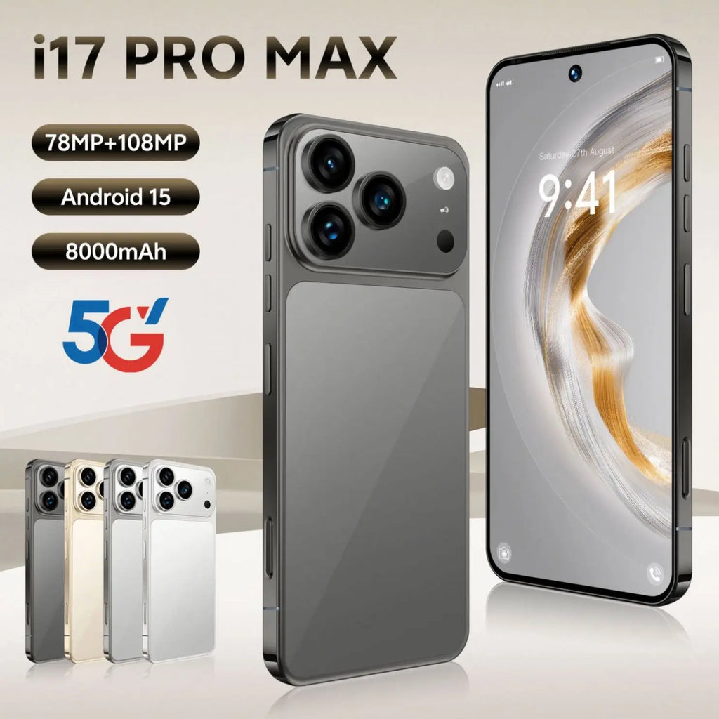 Unlocked 5G Smartphone - 16GB RAM, 1TB Storage, 7.3 Inch Display Tidesmit
