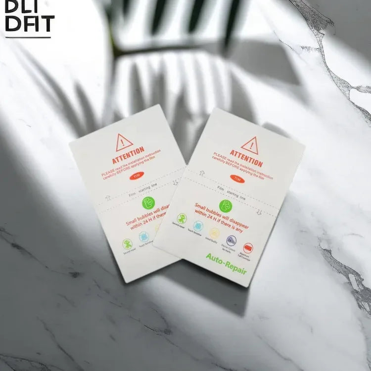 0.35mm Hydrogel TPU Screen Protector for iPhone 13 Max Pro Max & Plus HD Clear Protective Film for Cutting Machine & Camera (Pack x 20 Units) - Tidesmit