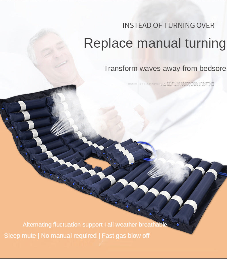 Alternating Pressure Air Mattress for Bedsores - Medical Hospital Pad Massage Cushion Tidesmit