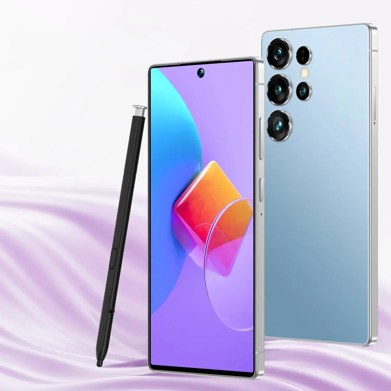 Real High Version S25Ultra Global Smart Phone with 22GB+1TB True Storage 7.3Inch HD Screen Long Standby and Big Battery Tidesmit