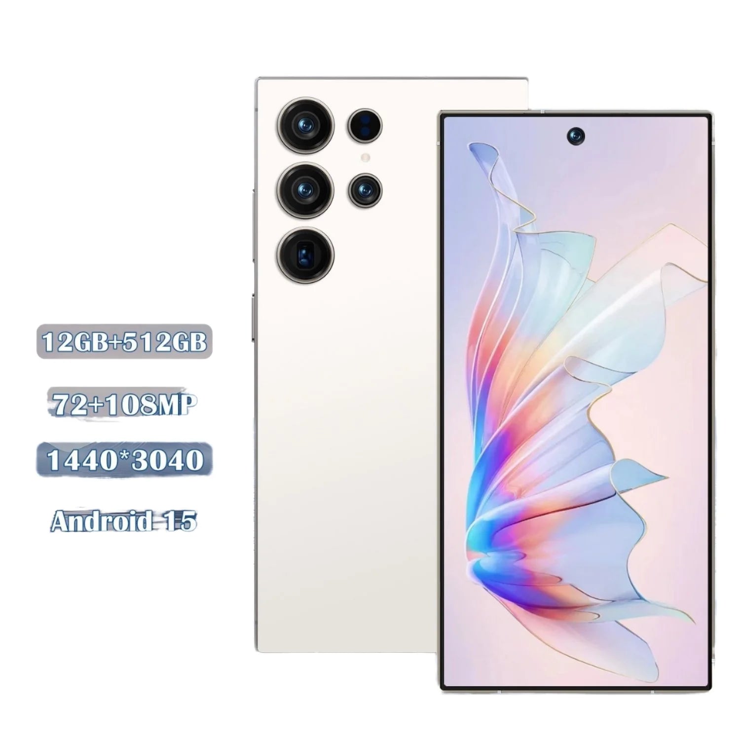 S25 Ultra 5G Smartphone 512GB - Gray, Unlocked Dual SIM Android Mobile Tidesmit