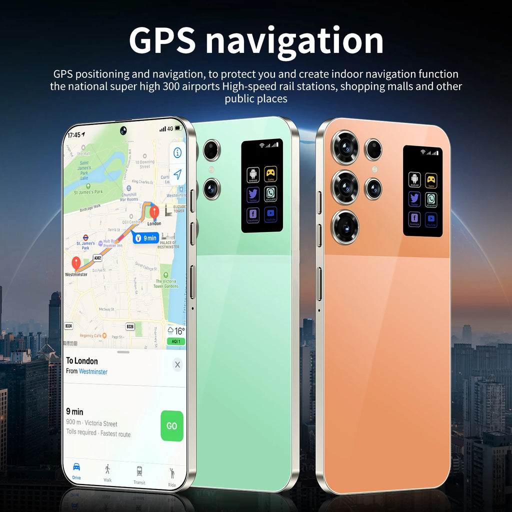 Real high quality 22+1tb s25 ultra smartphone best selling android 15phone cheap 7.3inch s25 ultra smart phone Tidesmit