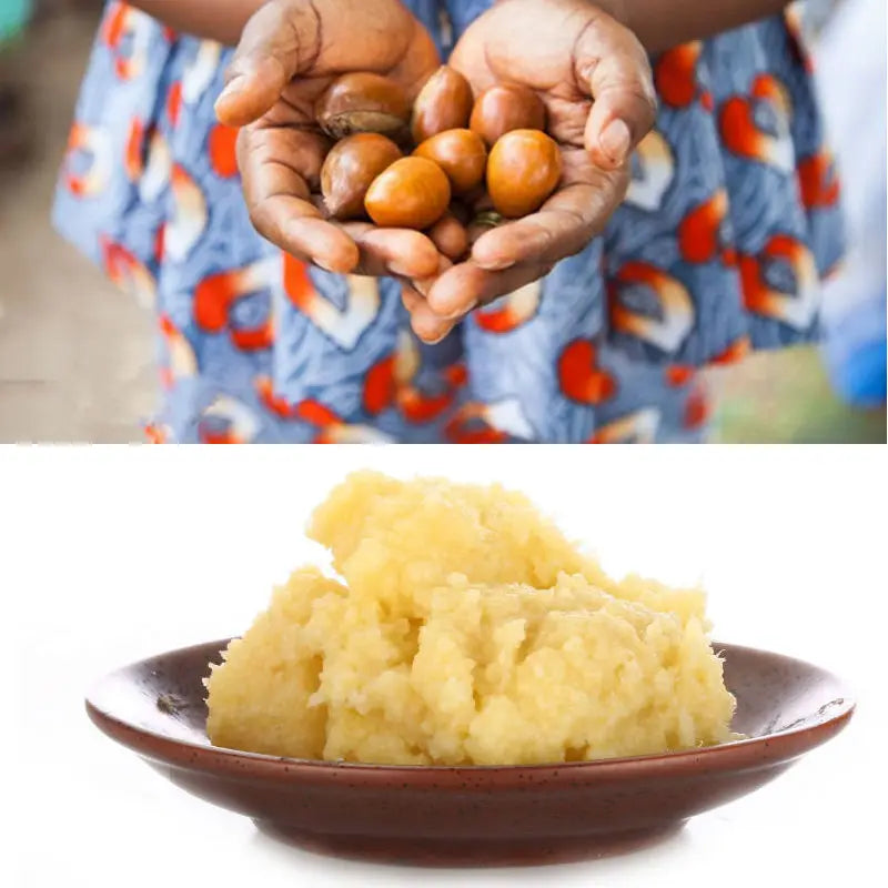 100g Dimollaure Unrefined Natural Shea Butter Organic Skin Care Moisturizing Body Massage Hair Care Essential Oil Carrier Oil