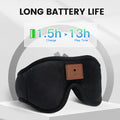 Bluetooth Sleep Mask Wireless Headphones - Ergonomic Side Sleeper Design Music sleep mask Tidesmit