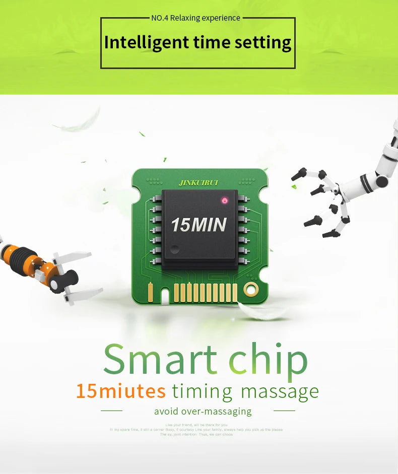 Neck and Shoulder Massager with 16 Heating Nodes - Tidesmit EU Relaxation Treatment Tidesmit