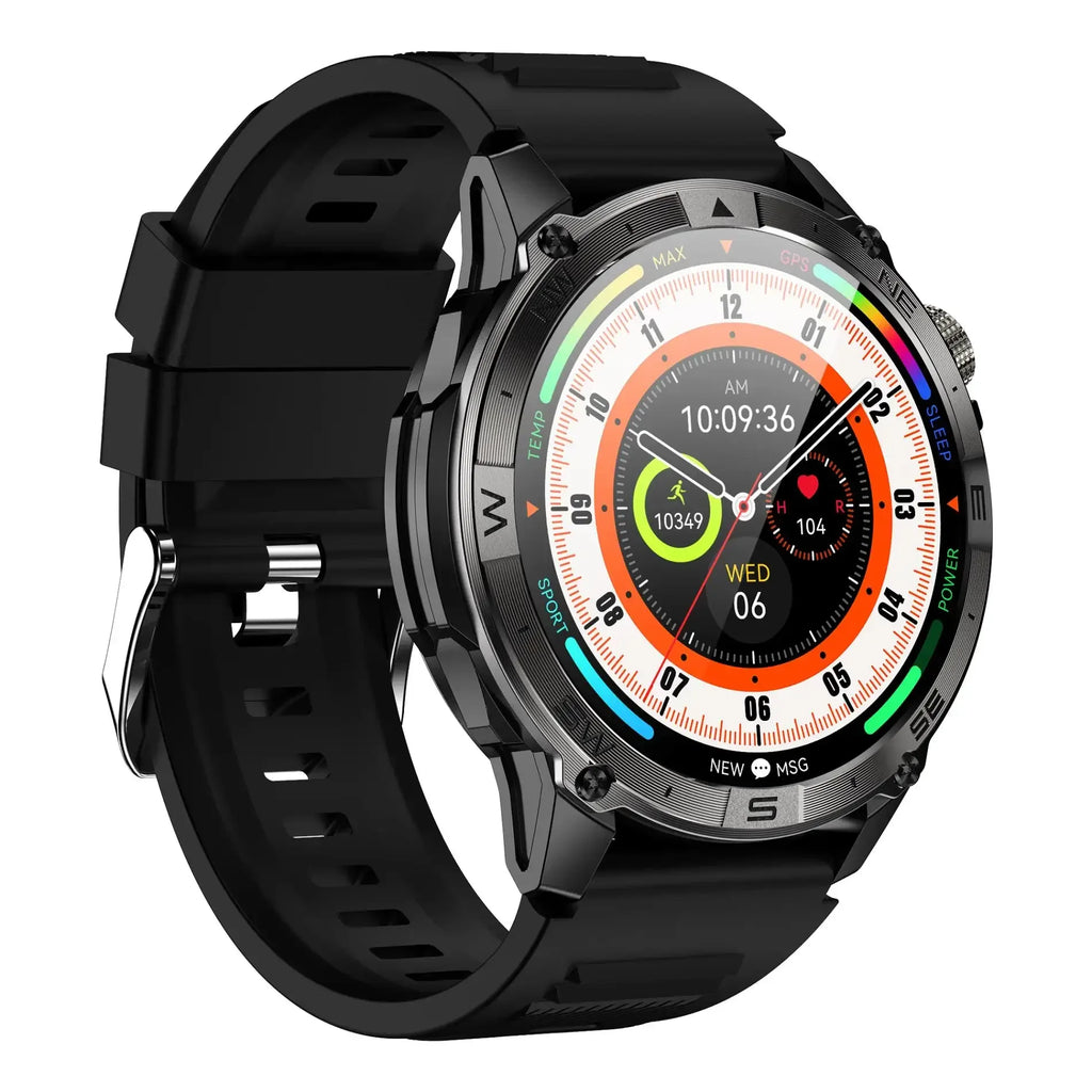 Outdoor Sport Smart Watch GPS Waterproof Health Monitoring Fitness Tracker Smart Watch HK08 for Gps Smart Watch Amoled - Tidesmit
