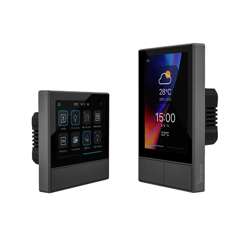 EU US SONOFF NSPanel Smart Scene Wall Switch Home Automation Wifi Touchscreen Thermostat Smart Switch HMI Panel for Smart Home Tidesmit