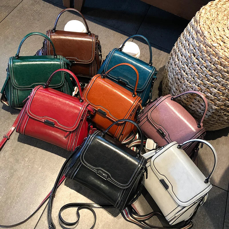 Factory High-end Fashionable Calf Leather Women's Crossbody Bag Suitable for Daily Work, Please Contact Us