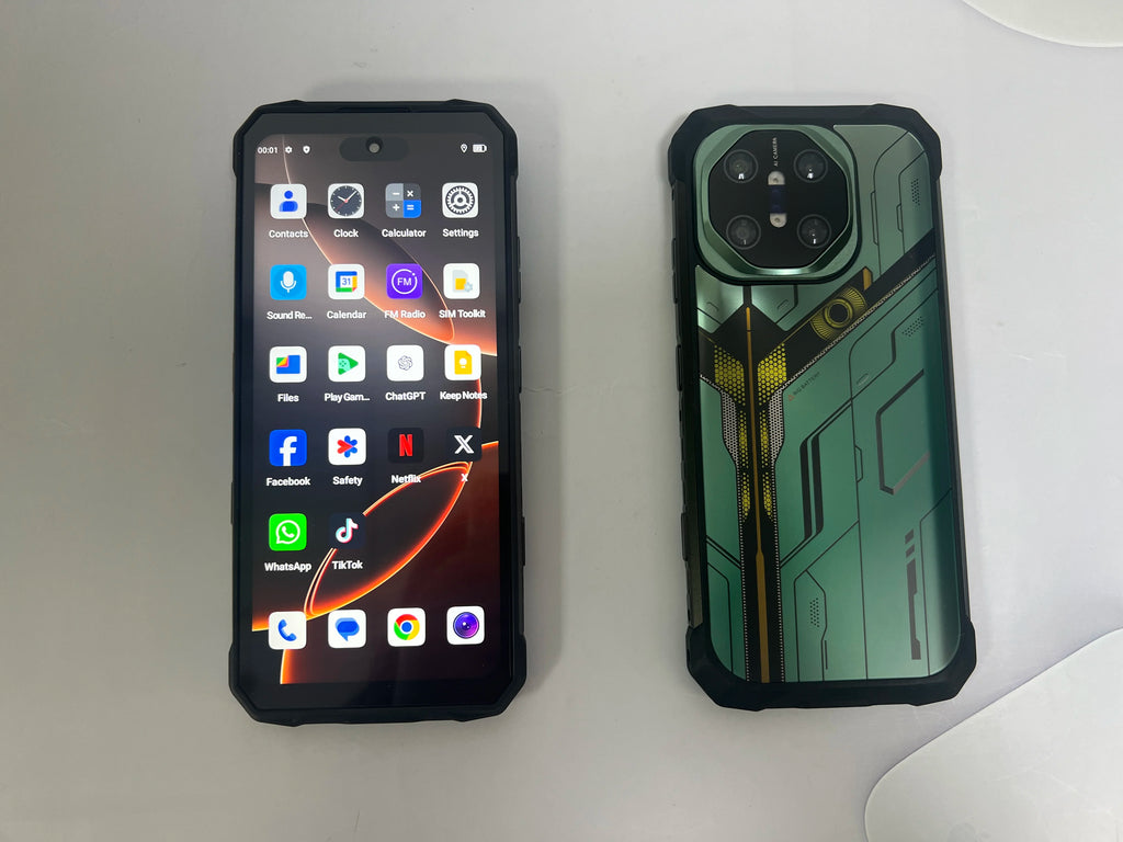 Tidesmit X27 Ultra 2026 gaming phone side profile showing sleek design and high-end display quality.