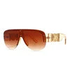 Superhot Eyewear 49300 Oversized One-Piece Sunglasses UV400 Luxury Frame for Unisex 2025 Styling