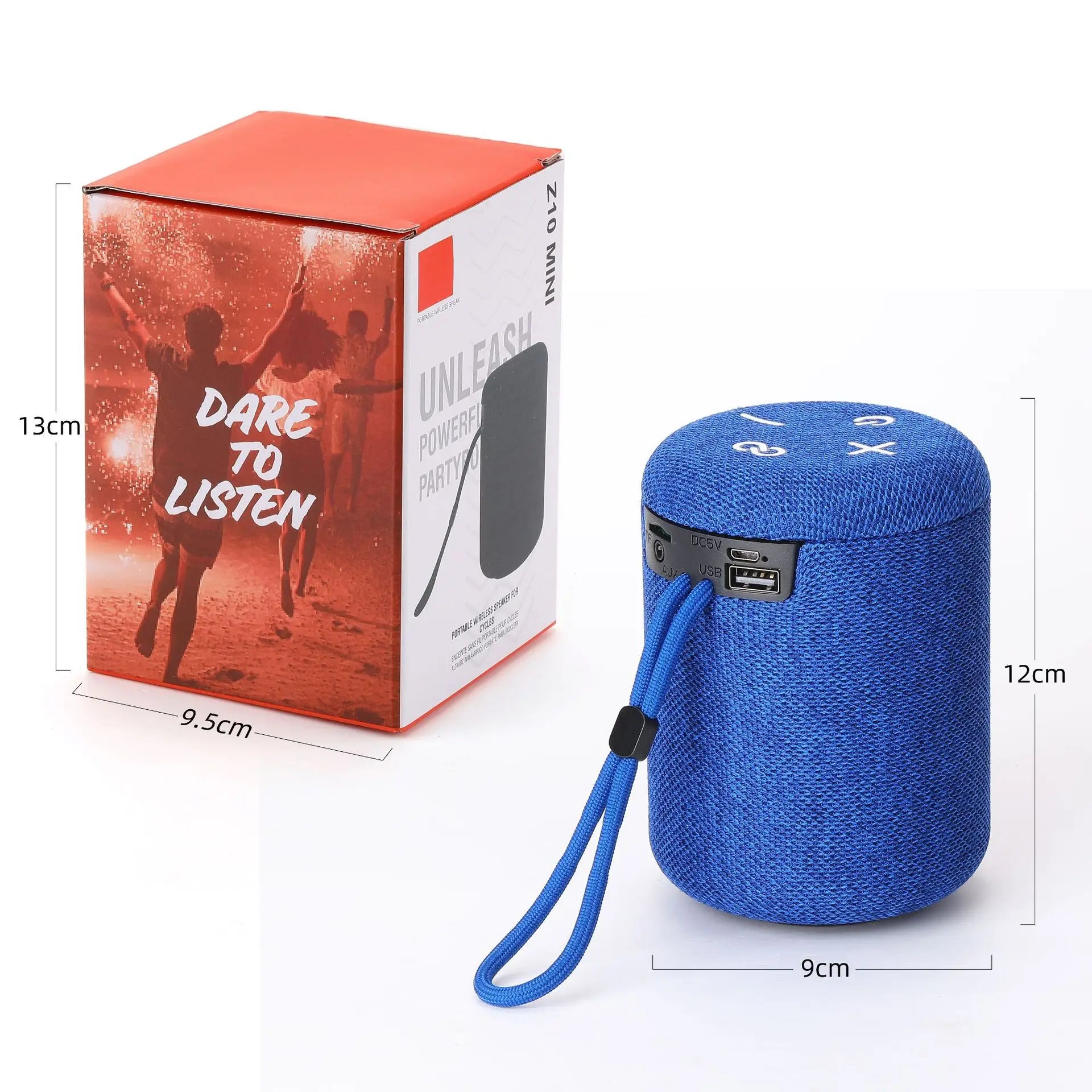 Z10 Flip6 Portable Bluetooth Speakers Wireless 10W Bass Outdoor Music Player Speaker Gift Boombox for Friend Home With Fm My Store