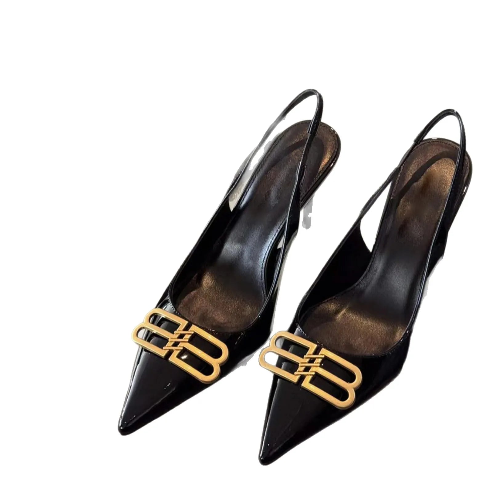 New Hot Selling High Quality Pointed Toe Shallow Mouth High-end Black High Heels