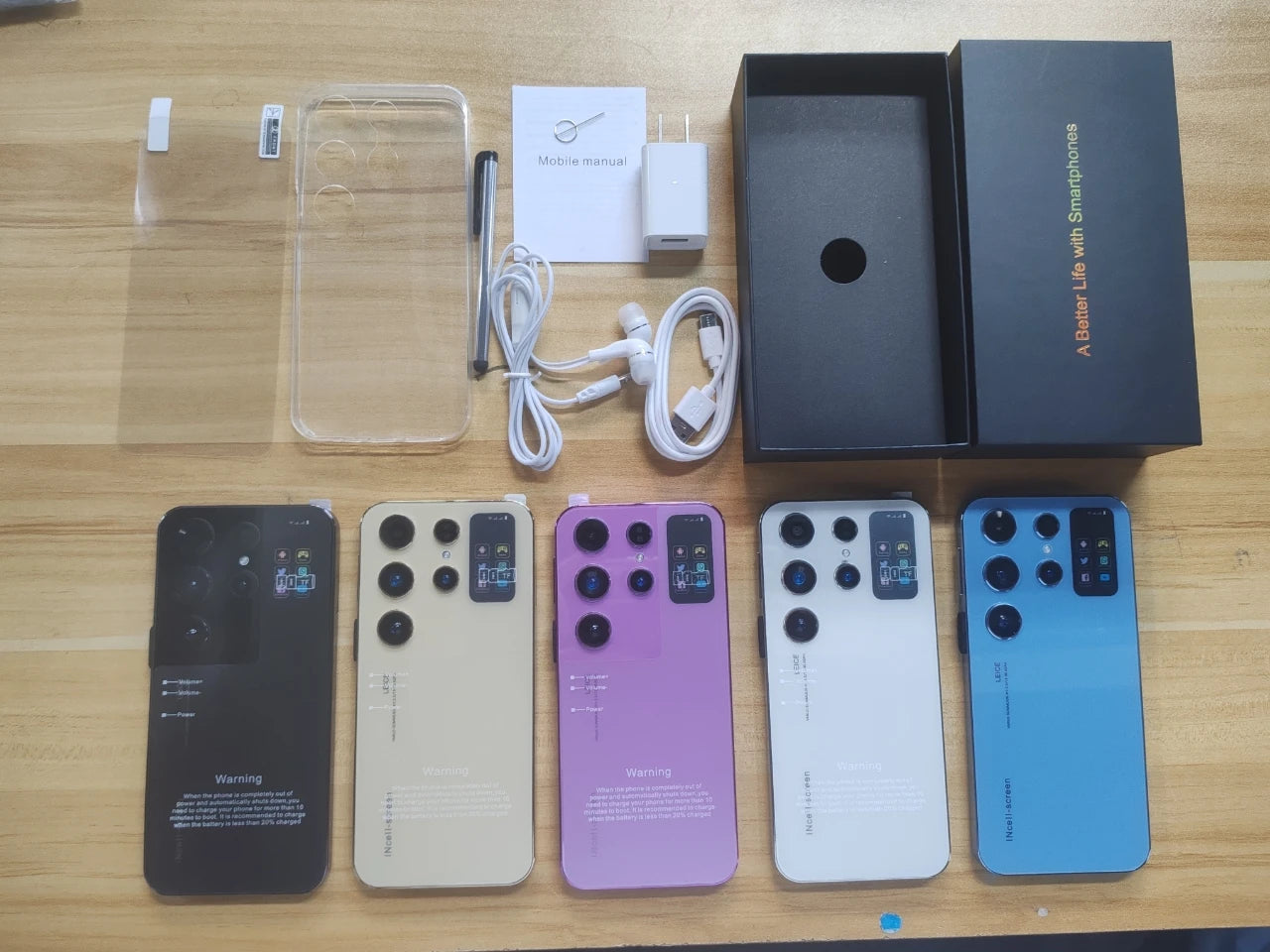 S25 Ultra 5G Smartphone 16GB - 6.6 Inch AMOLED Unlocked Mobile Tidesmit