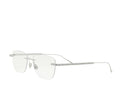 Latest Popular Design 925 Silver Diamond-Set Luxury Unisex Rimless Rectangle Glasses Lightweight Premium Quality