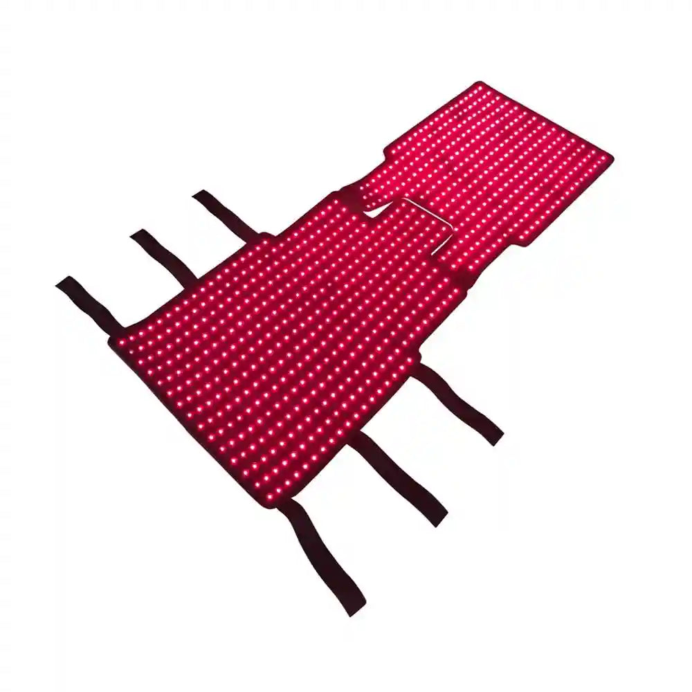 Red Light Therapy Vest - 660nm/850nm Back Muscle Relief Wrap Back Massage Instrument Tidesmit