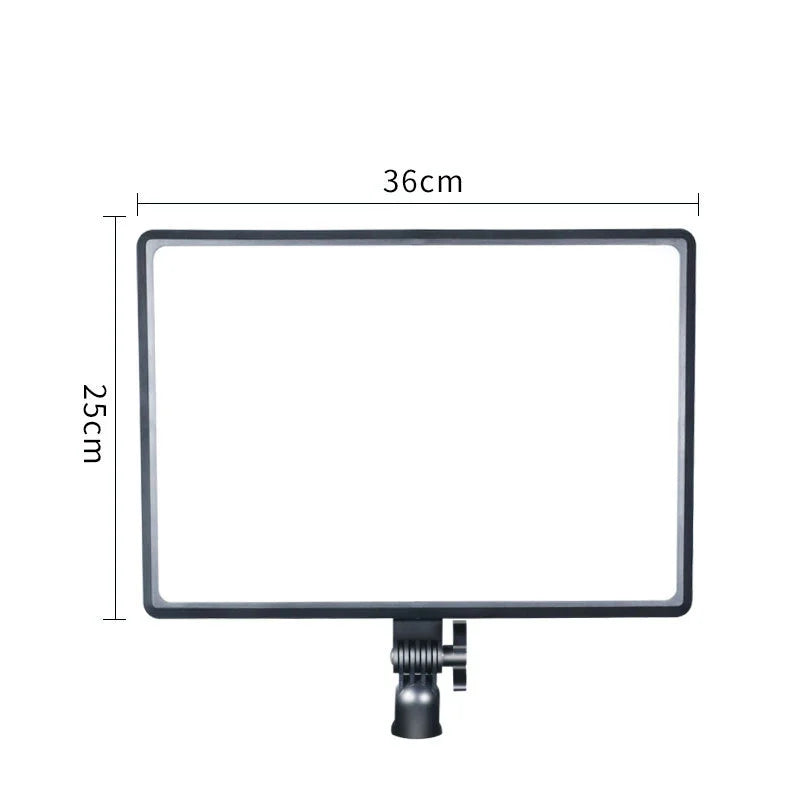 LED Video Light Panel for Content Creation - Adjustable Color Temp Tidesmit