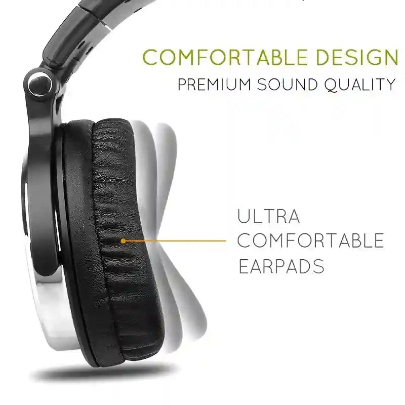 Wired Over-Ear Headphones for Studio Monitoring and Gaming | Tidesmit Tidesmit