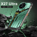 Tidesmit X27 Ultra 5G Android smartphone featuring 7.2 inch display and 12GB+512GB storage in elegant finish.