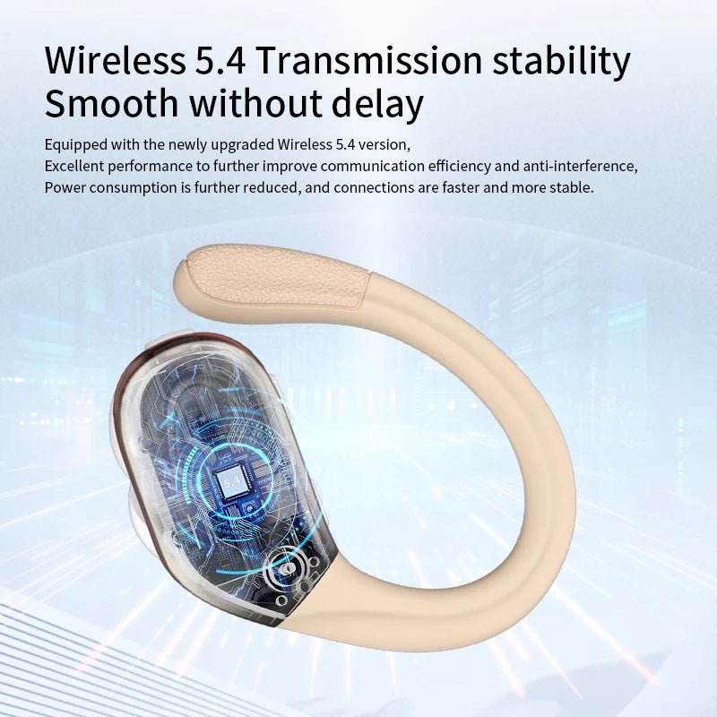2025 Wireless 5.4 Earphones Wireless Earbud Headphones TWS Stereo Gaming In-ear Headphones With LED Display Charging Case Tidesmit