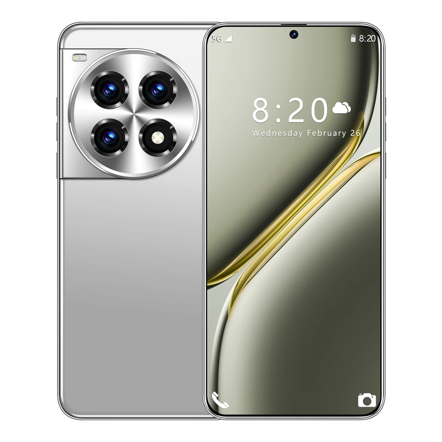 OnePlus 13 5G smartphone with 7.3-inch screen, 16GB RAM, 1TB storage, and deca-core processor, global unlocked