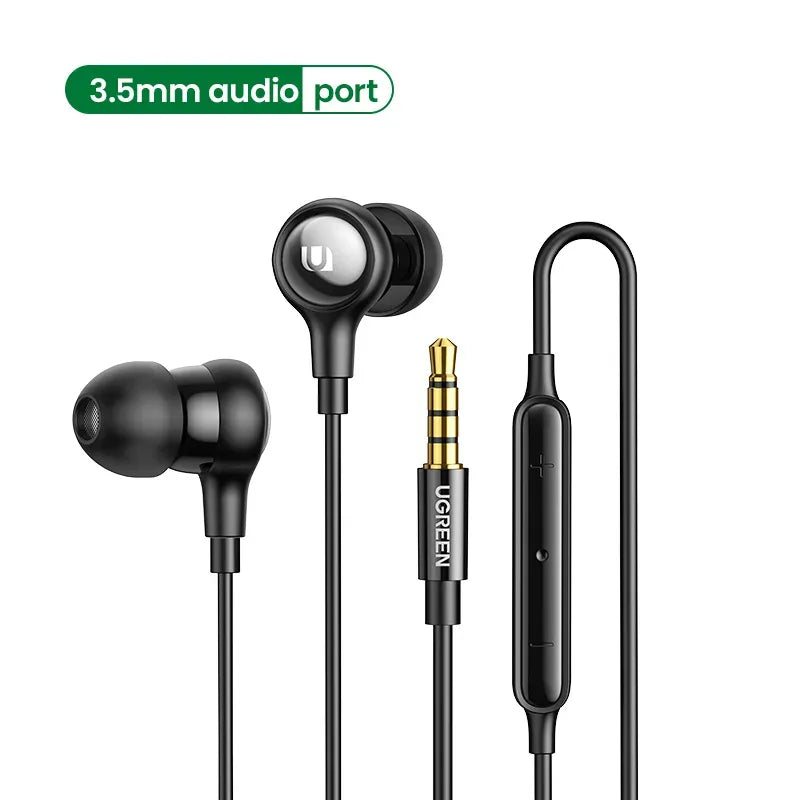 Wired Earbuds With Noise Cancelling Microphone by Tidesmit 3.5mm earphones Tidesmit