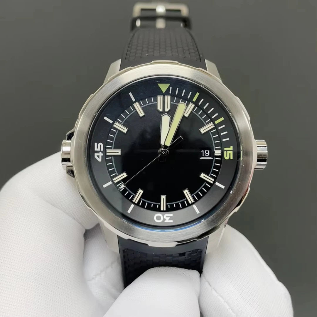 Luxury Classic Chronograph Mechanical Watch Sapphire Crystal Multifunctional Waterproof Wristwatch for Daily Business Watch
