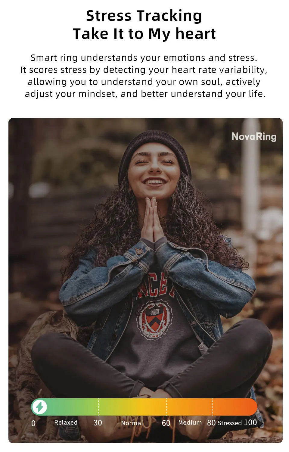 Innovative Smart Ring for Fitness Tracker Blood Oxygen Heart Rate Body Temperature Monitoring-Hottest Electronic Accessory Tidesmit