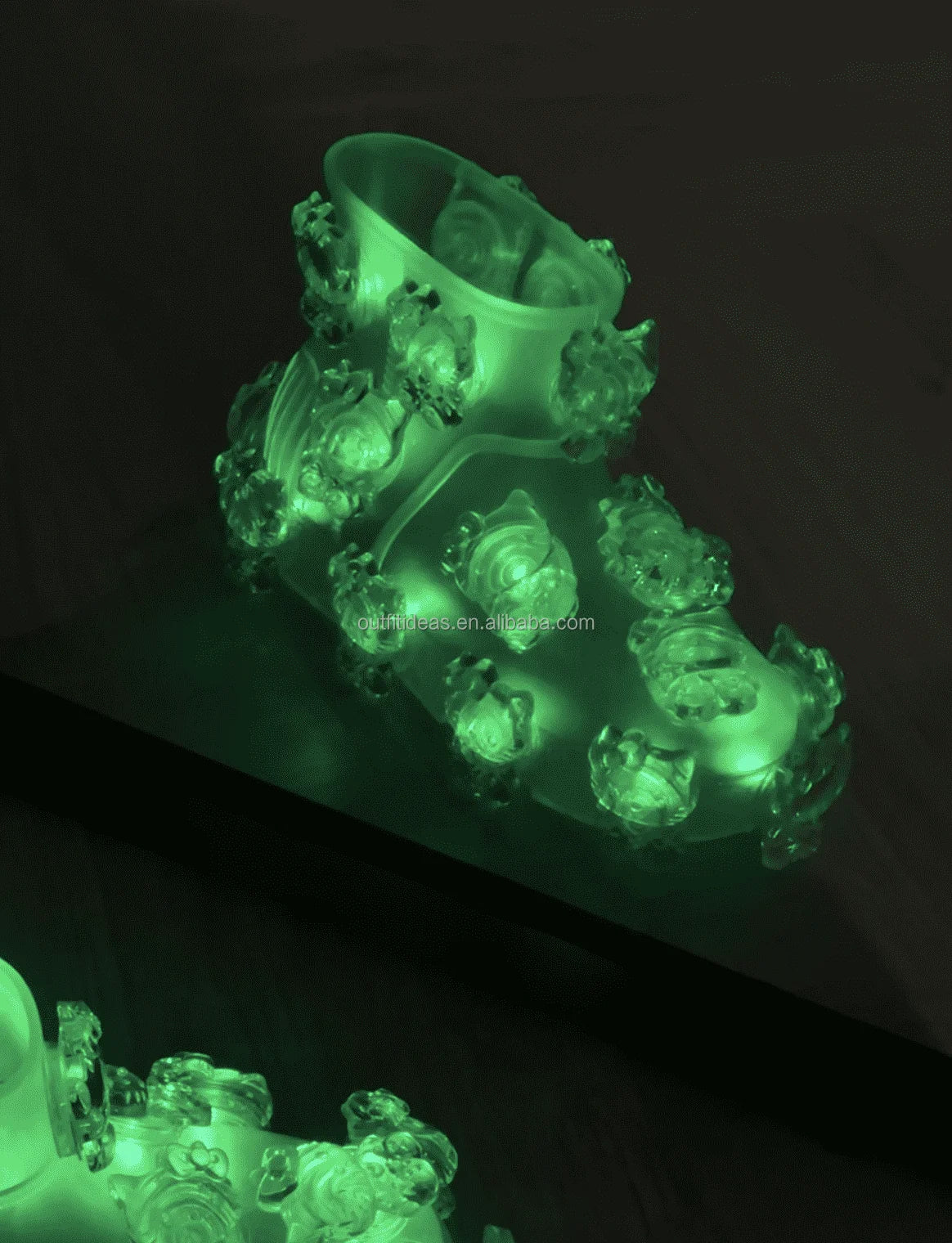 Fashion LED Neon Sign Birthday Night Party Gifts Unisex Men Women Night Shoes Mens Luxury Vintage LED Sneaker Neon Shoes for Men