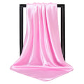 Manufacture of High Quality 90X90 Small 9 Printing Multi-Purpose Headscarf Women'S Silk Scarf