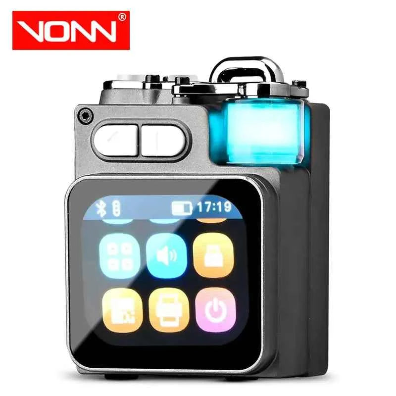 Factory New V8 Portable Mini BT Speaker LED Light Smart Touch Screen Rechargeable Battery Speaker for Outdoor Activity My Store