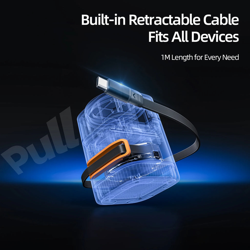 65W 5-in-1 Wireless Fast Charger Night Light Desk Table Charger Multifunction USB C Charging Docking Station Wireless Adapter Tidesmit