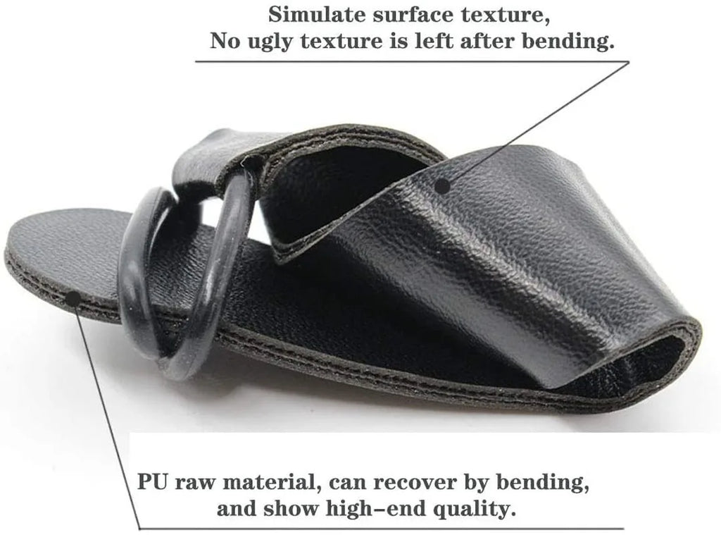 Oculus Quest 2 Knuckle Straps, Adjustable Black Grip for VR Headsets Tidesmit