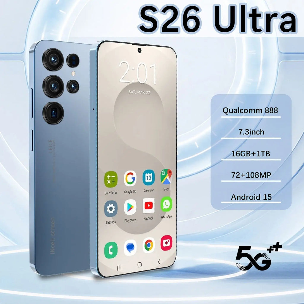 Close-up of Tidesmit S26 Ultra smartphone showing high-quality button placement and durable side frame finish.