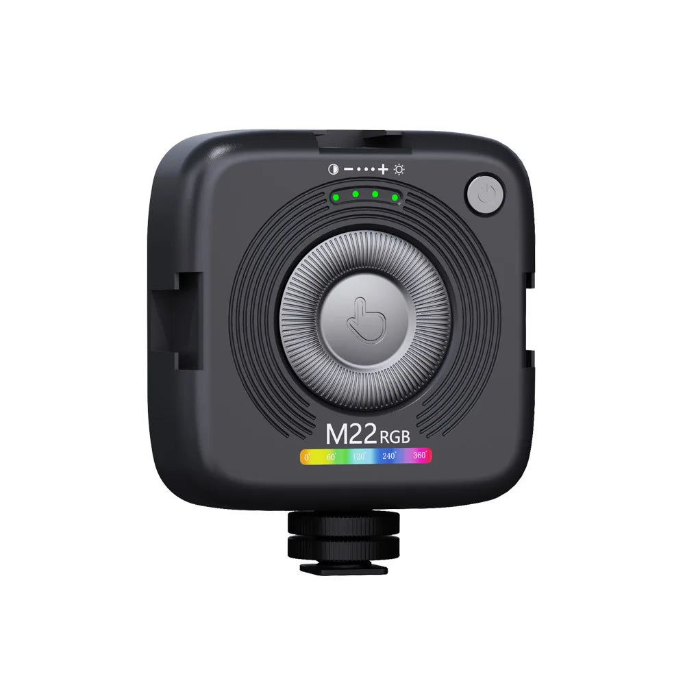 Portable Rechargeable LED Ring Light for Vlog Shooting Full-Color Magnetic Fill-In Selfie Phone Lighting Camera Lights 6 Tidesmit