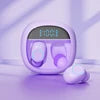 Hot Sale Wireless Sports Earphones M41Music Gaming Earphones TWS Binaural Touch Power Display In-Ear Earbuds Earphones Purple M41 Tidesmit