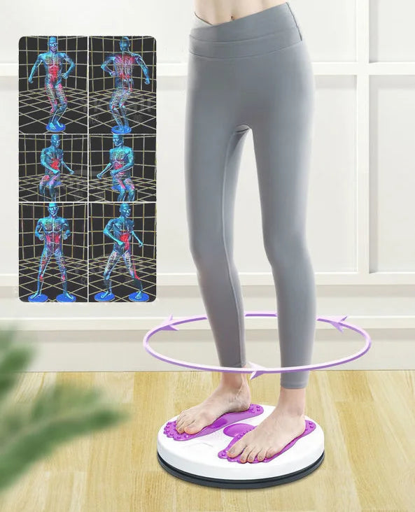 Tidesmit Waist Twisting Disc for Abdominal Training and Foot Massage Body Shaping Massage Equipment Tidesmit