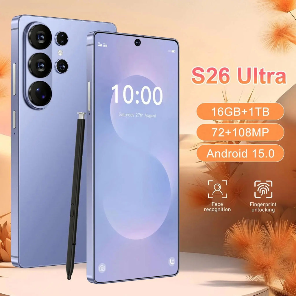 Original S26 Ultra 1TB 5G smartphone with 108MP camera and 7.3-inch HD display, image 6