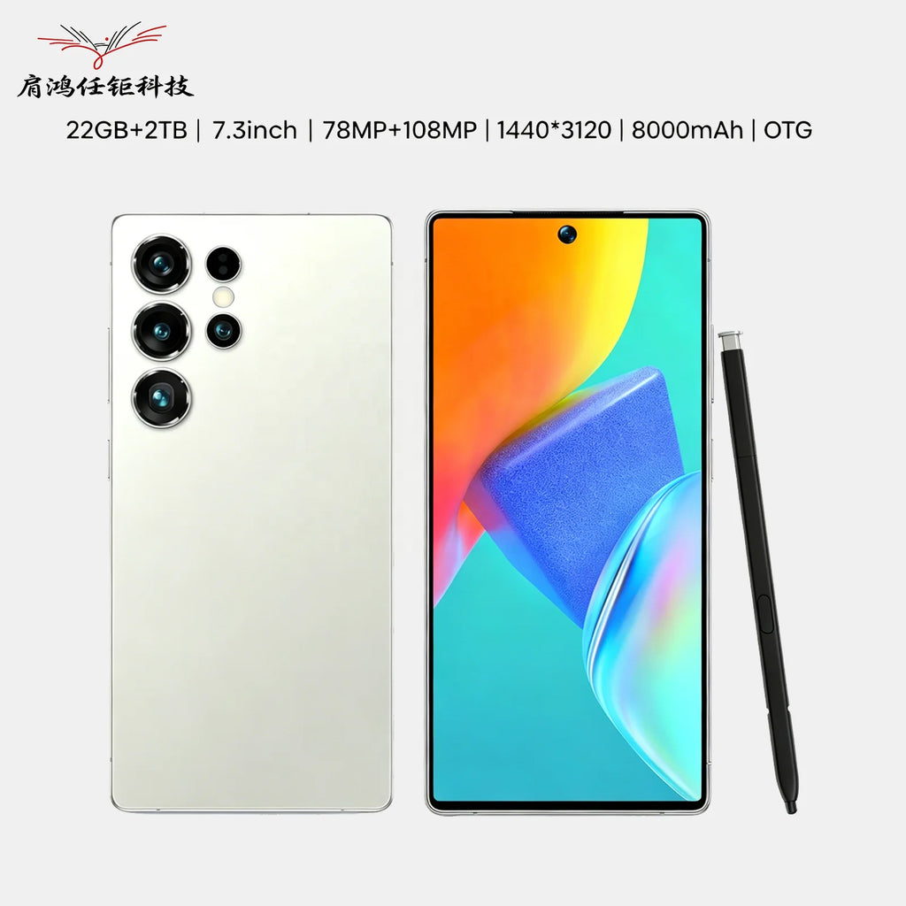 2026 S25 Ultra 5G Android 15 smartphone with built-in pen 16GB RAM 1TB storage full screen global version