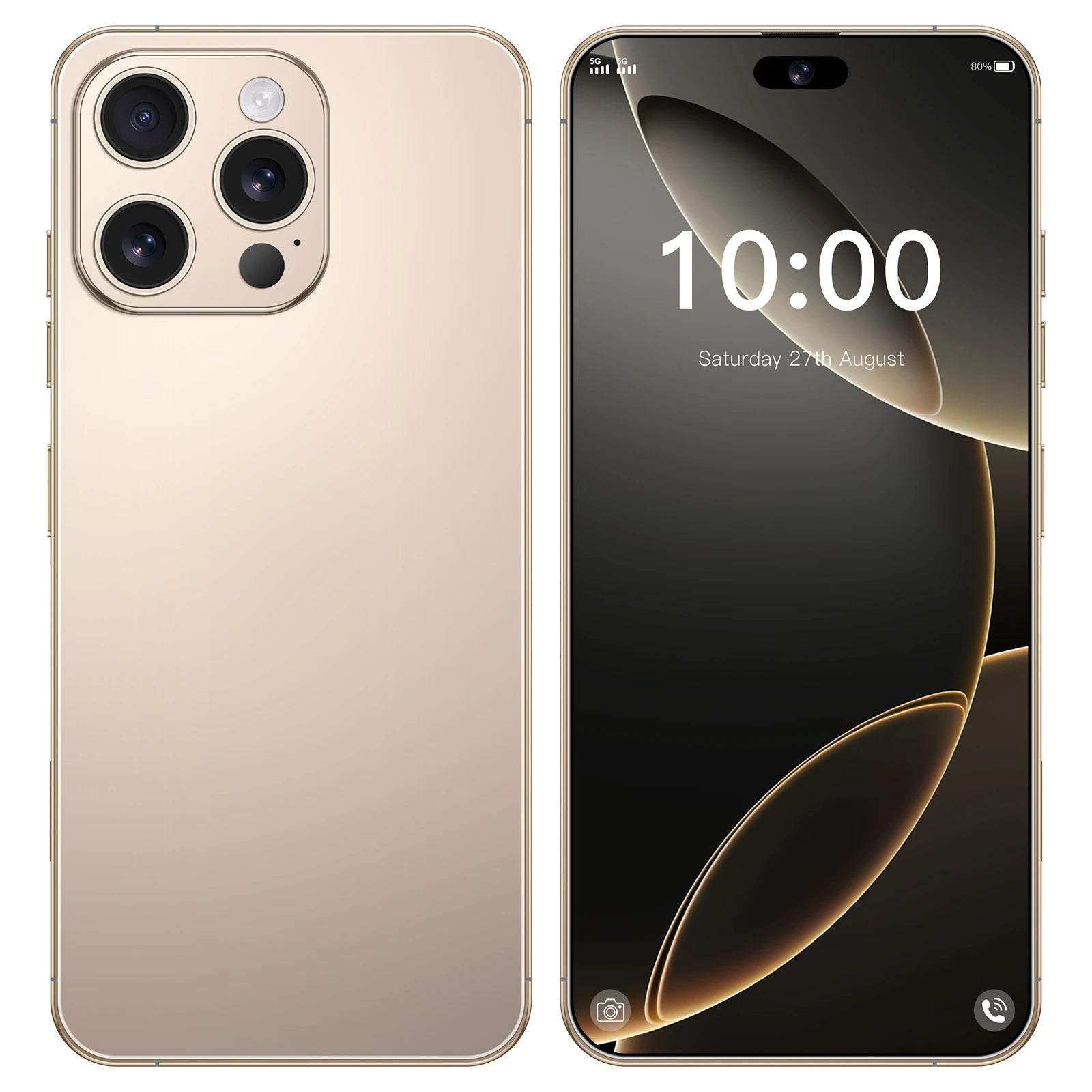 iPhone 16 Pro Max 512GB Unlocked 5G Smartphone – 6.9 Inch AMOLED Display Gold 12g 512 GB Tidesmit