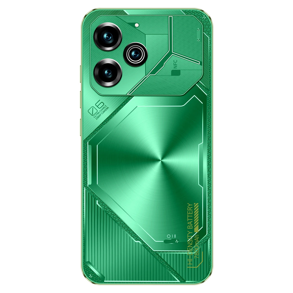 Tidesmit 5G Smartphone, 16GB RAM, 1TB Storage, 108MP Camera, Green Tidesmit