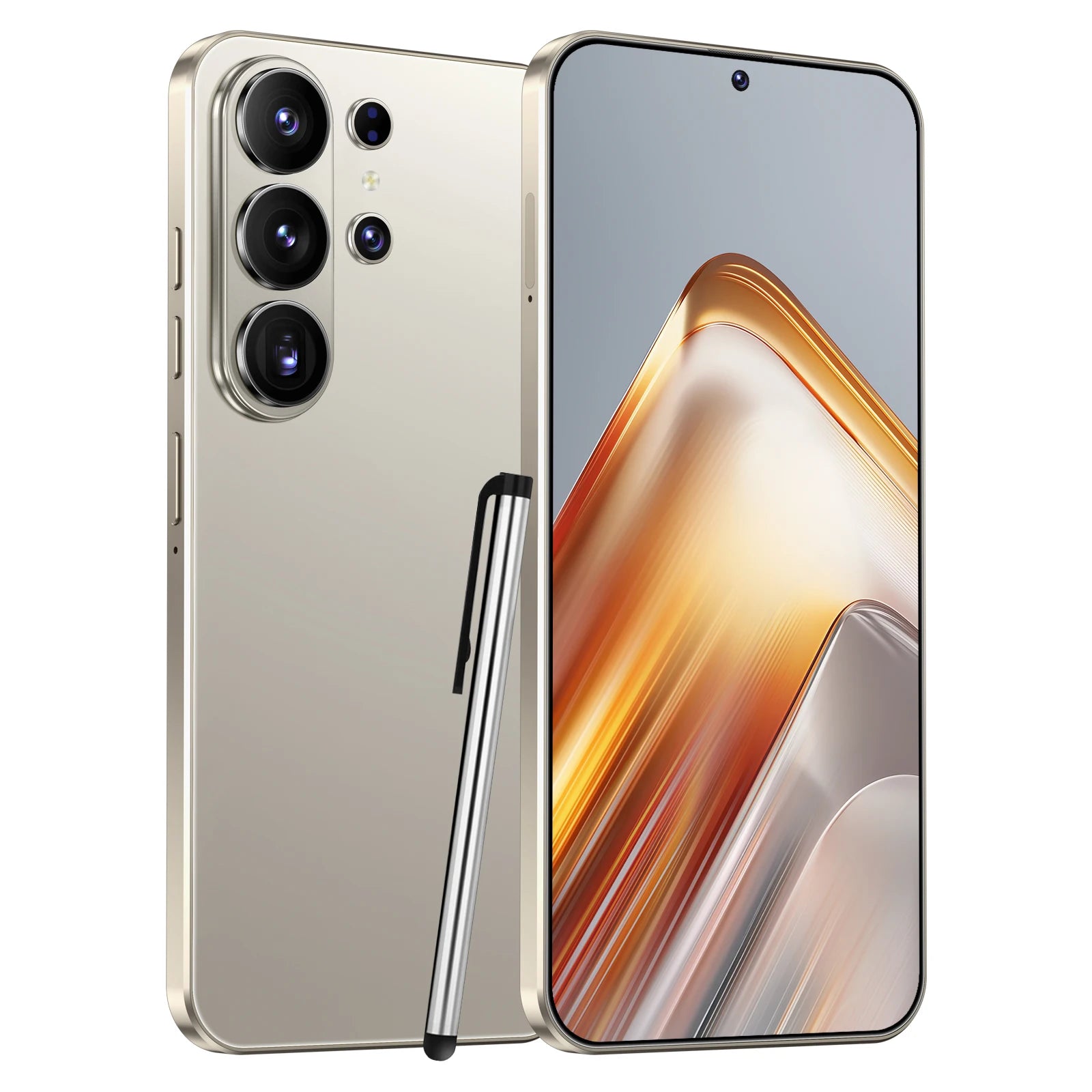 S26 Ultra smartphone 7.3 inch screen with 16GB RAM and 1TB storage, high performance 5G Android mobile phone