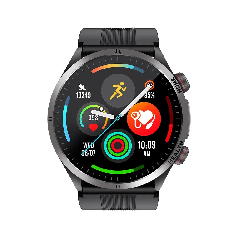 TKYUAN S26 Reloj Smart Watch 530mAh BT Calling NFC SOS Air Pump Blood Pressure Fitness Health Activity Tracker Smartwatch - Tidesmit