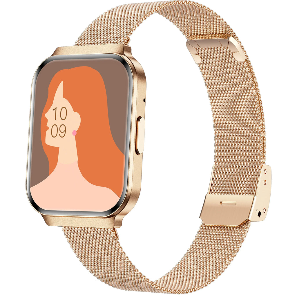 VALDUS Sleep Detection Breathing Training 150mAh Smart Watch Blood Pressure Heart Rate Monitoring Waterproof VS18 Smartwatch - Tidesmit